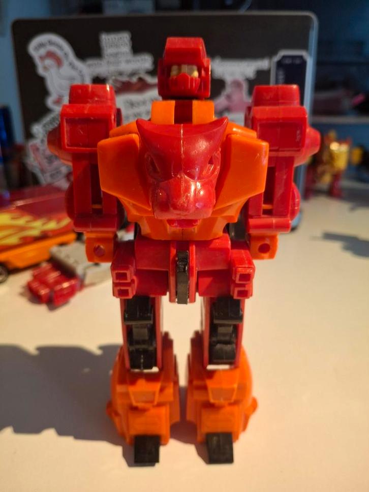 Transformers G1 Predaking Rampage Predacon 1986, Verzamelen, Transformers, Gebruikt, G1, Ophalen of Verzenden