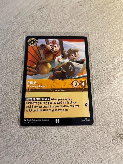 Dale - Mischievous Ranger 018/204 | Azurite Sea | Lorcana, Hobby en Vrije tijd, Verzamelkaartspellen | Overige, Nieuw, Losse kaart