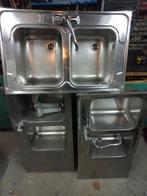 Lekbladen en spoelbakken voor horeca of mancave, Ophalen of Verzenden, Gebruikt