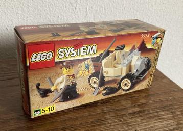 Lego 5918 Scorpion Tracker (1998) compleet + boekje & doos beschikbaar voor biedingen