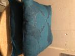 kussentjes  twee maal, Ophalen of Verzenden, Zo goed als nieuw, Blauw, Vierkant