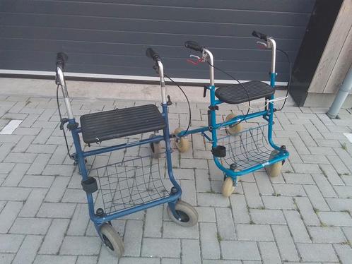 2 x Rollator, Diversen, Rollators, Gebruikt, Opvouwbaar, Ophalen of Verzenden