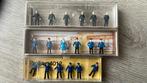 Preiser en Merten figuren voor modelspoor brandweer politie, Overige merken, Gelijkstroom of Wisselstroom, Overige typen, Ophalen of Verzenden