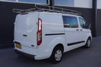 Ford Transit Custom 2.0 TDCI Dubbele Cabine EURO 6 - Airco -, Auto's, Bestelauto's, Voorwielaandrijving, Stof, Gebruikt, 4 cilinders