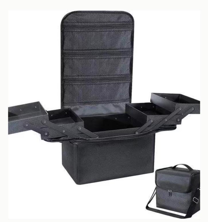 Een make-uptas / hobbytas, Hobby en Vrije tijd, Overige Hobby en Vrije tijd, Gebruikt, Ophalen