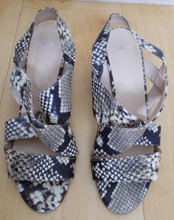 Mooie dierenprint schoenen van Manfield met stevige hak! 39 beschikbaar voor biedingen
