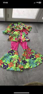 Carnavalspak flower power, Kleding | Dames, Carnavalskleding en Feestkleding, Ophalen, Zo goed als nieuw, Maat 34 (XS) of kleiner