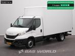 Iveco Daily 35C16 Laadklep Dubbellucht 160PK Bakwagen Airco, Auto's, Stof, Gebruikt, Euro 6, Wit