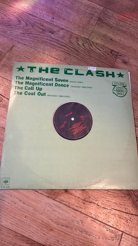 The Clash ‎– The Magnificent Seven, Cd's en Dvd's, Vinyl | Rock, Gebruikt, Poprock, 12 inch, Ophalen of Verzenden