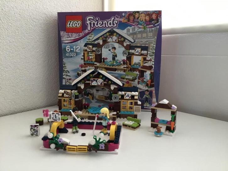 Lego Friends 41322 - Wintersport ijsbaan, Kinderen en Baby's, Speelgoed | Duplo en Lego, Gebruikt, Lego, Complete set, Ophalen