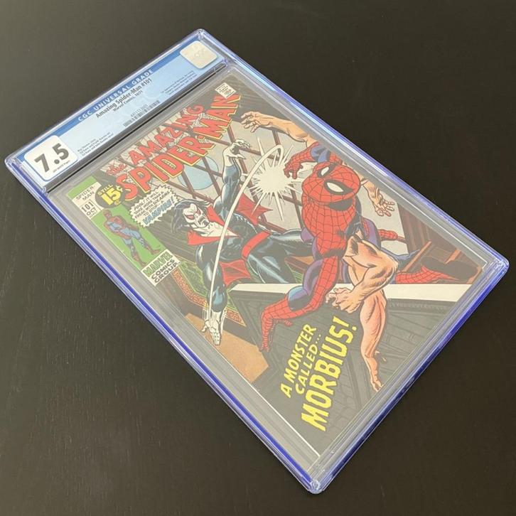 Amazing Spider-Man Vol.1 #101 CGC (1971) VF- (7.5), Boeken, Strips | Comics, Zo goed als nieuw, Eén comic, Amerika, Ophalen of Verzenden