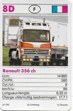 Autokaartje Renault 356 ch, Verzamelen, Verzenden, Zo goed als nieuw, Auto's