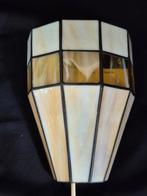 Wandlamp tiffany Ned light hoogte 20cm, Huis en Inrichting, Lampen | Wandlampen, Ophalen of Verzenden, Zo goed als nieuw, Glas