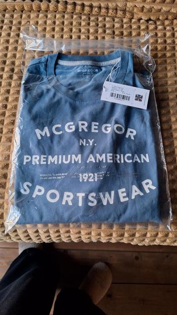 Mc.gregor,  t shirts nieuw blauw maat L  beschikbaar voor biedingen