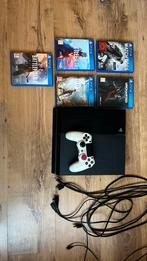 PlayStation 4 inc. games and cables, Spelcomputers en Games, Spelcomputers | Sony PlayStation 4, Ophalen of Verzenden, Met 1 controller