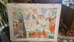 Schoolplaat De Grote Markt Ouddrecht, Antiek en Kunst, Antiek | Schoolplaten, Ophalen, Geschiedenis