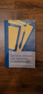 Zelf leren schrijven voor economie en bedrijfskunde, Ophalen of Verzenden, Zo goed als nieuw, Margriet Ackermann; Estella van der Wal; Gelijn Werner; Bas K...