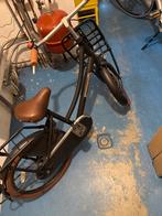 Popal Zwart Meisjesfiets, Minder dan 47 cm, Ophalen, Gebruikt, Overige merken