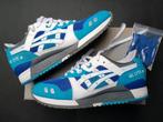 EU41 Asics Gel Lyte 3 Kith Ronnie Fieg, Kleding | Heren, Ophalen of Verzenden, Gedragen, Blauw
