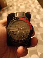 Karl Lagerfeld Horloge - Stijlvol en Uniek!, Sieraden, Tassen en Uiterlijk, Horloges | Heren, Leer, Staal, Polshorloge, Zo goed als nieuw