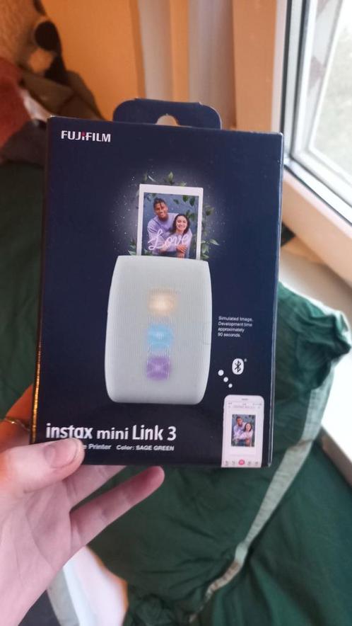 Fujifilm instax mini link 3 camera printer polaroid foto, Audio, Tv en Foto, Fotocamera's Analoog, Nieuw, Polaroid, Fuji, Ophalen of Verzenden