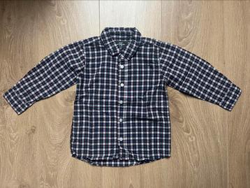 H&M blouse geruit maat 86 beschikbaar voor biedingen