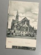 Twee oude ansichtkaarten kerken Breda ( 1 x misdruk), Ophalen of Verzenden, Voor 1920, Ongelopen, Noord-Brabant