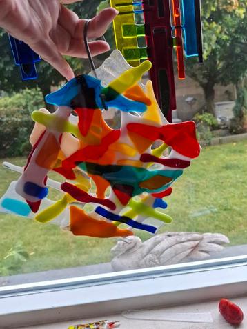 Uitverkoop!  glasfuse raamhanger. beschikbaar voor biedingen