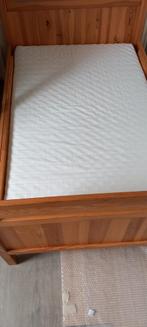 Kinder mee-groeibed, Huis en Inrichting, Slaapkamer | Bedden, Ophalen, Gebruikt, Wit, 190 cm of minder