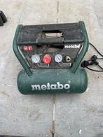 Metabo Compressor + Senco Tacker - Werkend!, Ophalen, Gebruikt, 6 tot 10 bar, Minder dan 200 liter/min