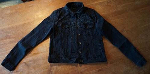 Mooi zwart spijkerjasje (mt S) EKSEPT, Kleding | Dames, Jasjes, Kostuums en Pakken, Jasje, Maat 36 (S), Zwart, Ophalen of Verzenden