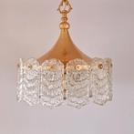 Vintage Doria fagerhults vitrika vintage messing hanglamp, Ophalen of Verzenden, Zo goed als nieuw
