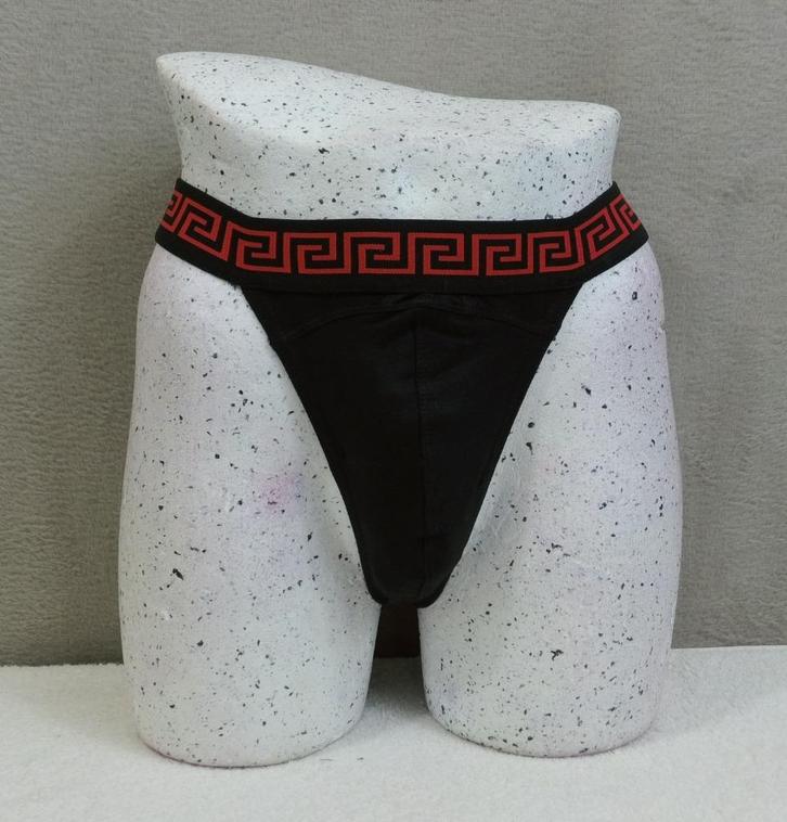 Zwart Heren String maat M (407), Kleding | Heren, Ondergoed, Slip, Zwart, Ophalen of Verzenden