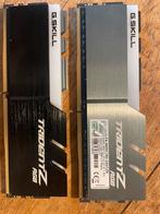 32GB DDR4 Trident RGB GSKILL 2x16, Computers en Software, RAM geheugen, 32 GB, DDR4, Ophalen of Verzenden, Zo goed als nieuw
