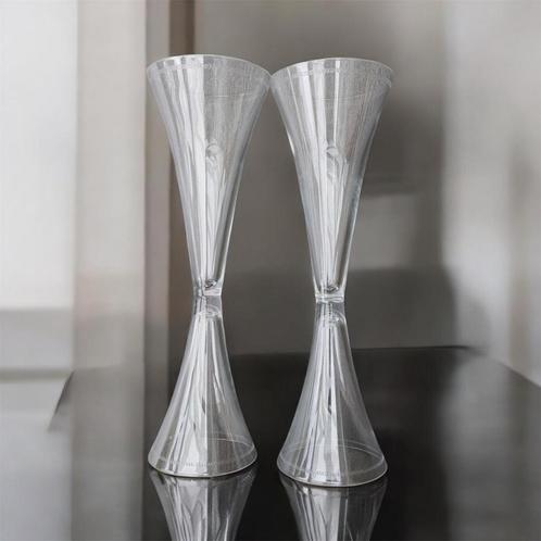 2 x deens design champagne glas Bent Falk, Verzamelen, Glas en Borrelglaasjes, Nieuw, Overige typen, Ophalen of Verzenden