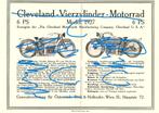 Cleveland 4 cylinder folder 1927 motorcycle motor (CL), Ophalen of Verzenden, Overige merken