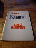 Yamaha YA50R '95 Service Informatie Handleiding, Ophalen of Verzenden, Gebruikt