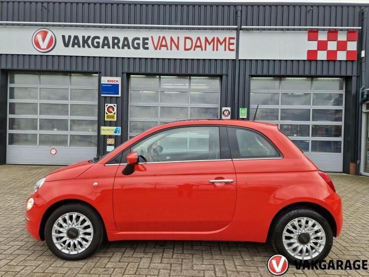 Fiat 500 panorama dak 0.9 TwinAir T Lounge, Auto's, Fiat, Particulier, ABS, Airbags, Airconditioning, Android Auto, Bluetooth