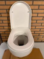 Nieuwe in Doos Imex Hangtoilet (zwevend) wit + WC-Bril, Doe-het-zelf en Verbouw, Sanitair, Ophalen, Nieuw, Toilet