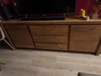 Stevig houten dressoir kast, Ophalen, Gebruikt, 150 tot 200 cm, Met lade(s)