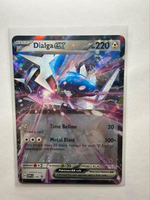 Pokemon Dialga EX (180), Hobby en Vrije tijd, Verzamelkaartspellen | Pokémon, Zo goed als nieuw, Losse kaart, Ophalen of Verzenden
