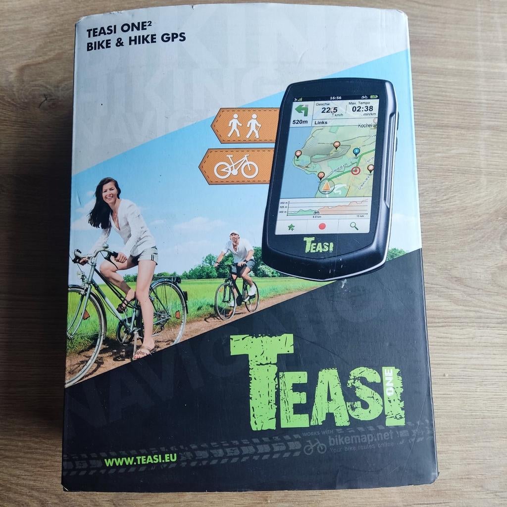 TEASI ONE² GPS navigatie voor fietsen en wandelen., Ophalen of Verzenden, GPS, Zo goed als nieuw