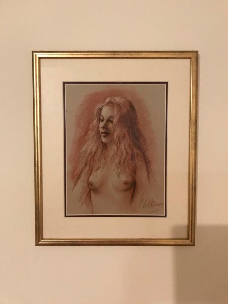 Cornelis le mair, Antiek en Kunst, Kunst | Tekeningen en Foto's, Ophalen of Verzenden