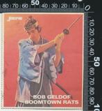 Sticker: Joepie - Bob Geldof - Boomtown Rats, Verzamelen, Stickers, Ophalen of Verzenden, Zo goed als nieuw, Bedrijf of Vereniging