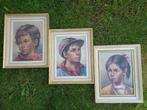 Mayer, olieverf op doek 3x, Antiek en Kunst, Ophalen of Verzenden