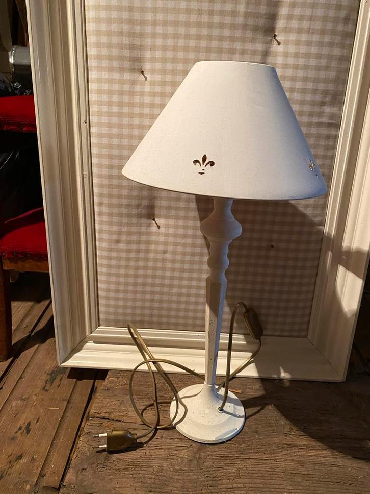 Mooie Staande Lamp, Huis en Inrichting, Lampen | Tafellampen, Gebruikt, 50 tot 75 cm, Stof, Ophalen