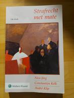 Strafrecht met mate 14e druk - Kelk, Jörg, Klip, Boeken, Nico Jörg, Constantijn Kelk, André Klip, Zo goed als nieuw, Gamma, HBO