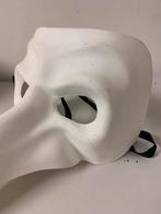 Venitiaans masker wit, Ophalen of Verzenden, Zo goed als nieuw, Overige maten