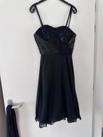 Zwarte gala-/feestjurk, Kleding | Dames, Maat 38/40 (M), Zwart, Ophalen of Verzenden, Zo goed als nieuw