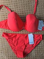 CHANTELLE nieuwe bikini oranje/rood  mt 85D,  mt 40 broekj, Kleding | Dames, Nieuw, Bikini, Ophalen of Verzenden, Chantelle
